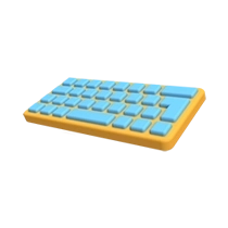 Full Colour Keyboard Icon