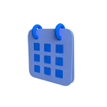 Calendar blue Icon